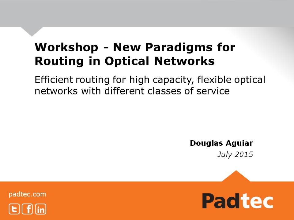 Efficient routing for high capacity, flexible optical networks with different classes of service