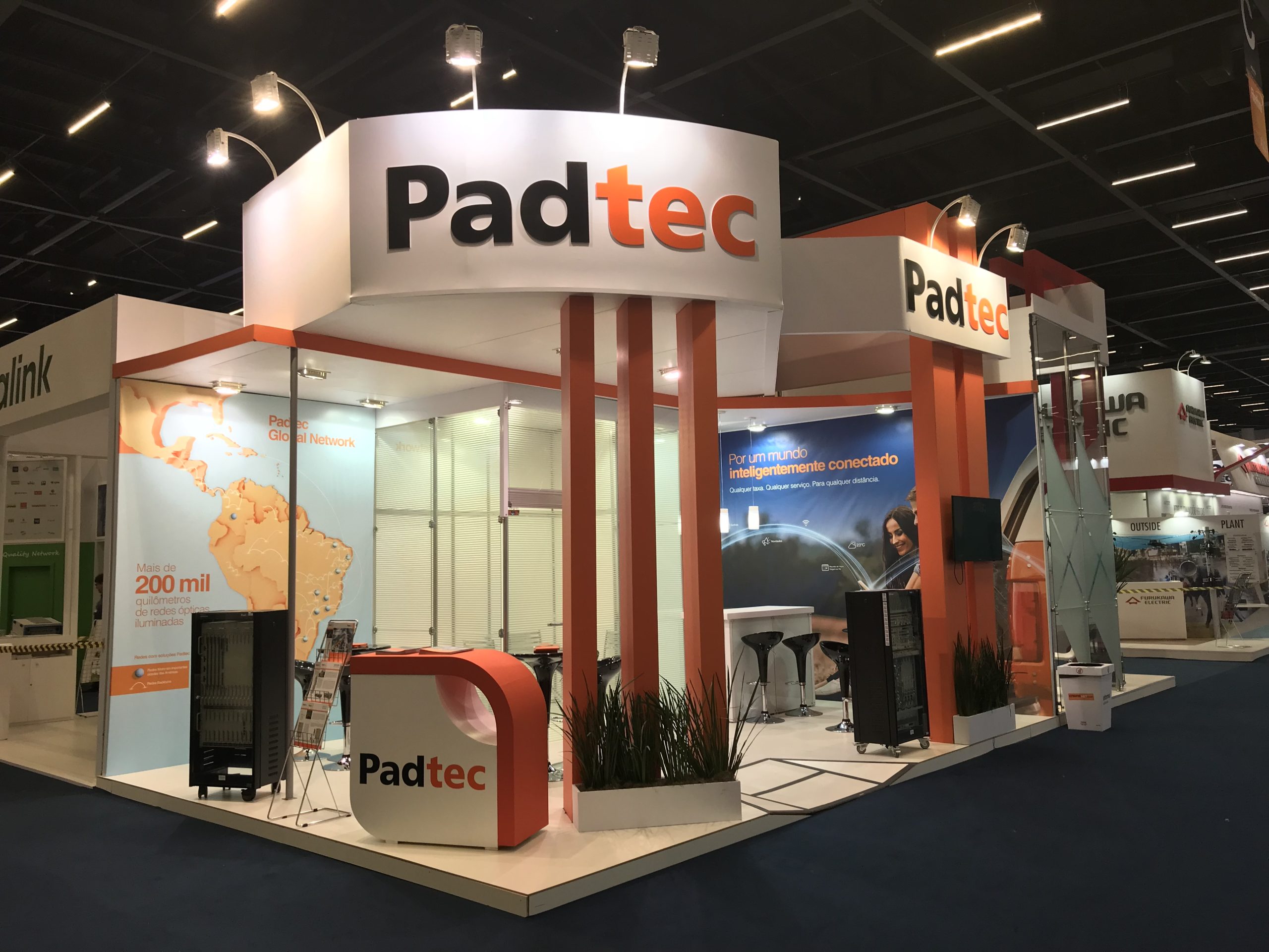 Amplificador híbrido más compacto del mercado es destaque de Padtec en el Futurecom 2018